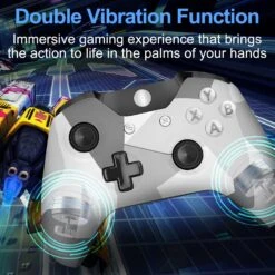 JORREP Xbox Controller Wireless For Xbox One, Xbox One S/X, Xbox Series X/S Consoles, PC Windows, Xbox Wireless Gamepads With 3.5mm Headphone Jack - Winter Forces -Appliantrix Cheap Store 717H4nPKMsL. AC SL1500