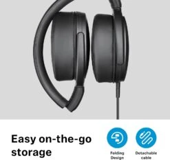 Sennheiser HD 400S Closed Back, Around Ear Headphone With One-Button Smart Remote On Detachable Cable,Black -Appliantrix Cheap Store 717VPpzoNS. AC SL1500