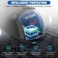 PS4 Controller Charger Dock Station, 1.8 Hrs Fast Charging PS4 Charging Station, PS4 Charging Station With LED Indicator Charging Chip, Dual USB PS4 Charger Dock For PS4/PS4 Slim/PS4 Pro Charger 11 PS4 Controller Charger Dock Station, 1.8 Hrs Fast Charging PS4 Charging Station, PS4 Charging Station With LED Indicator Charging Chip, Dual USB PS4 Charger Dock For PS4/PS4 Slim/PS4 Pro Charger -Appliantrix Cheap Store 718Upk8yCL. AC SL1500