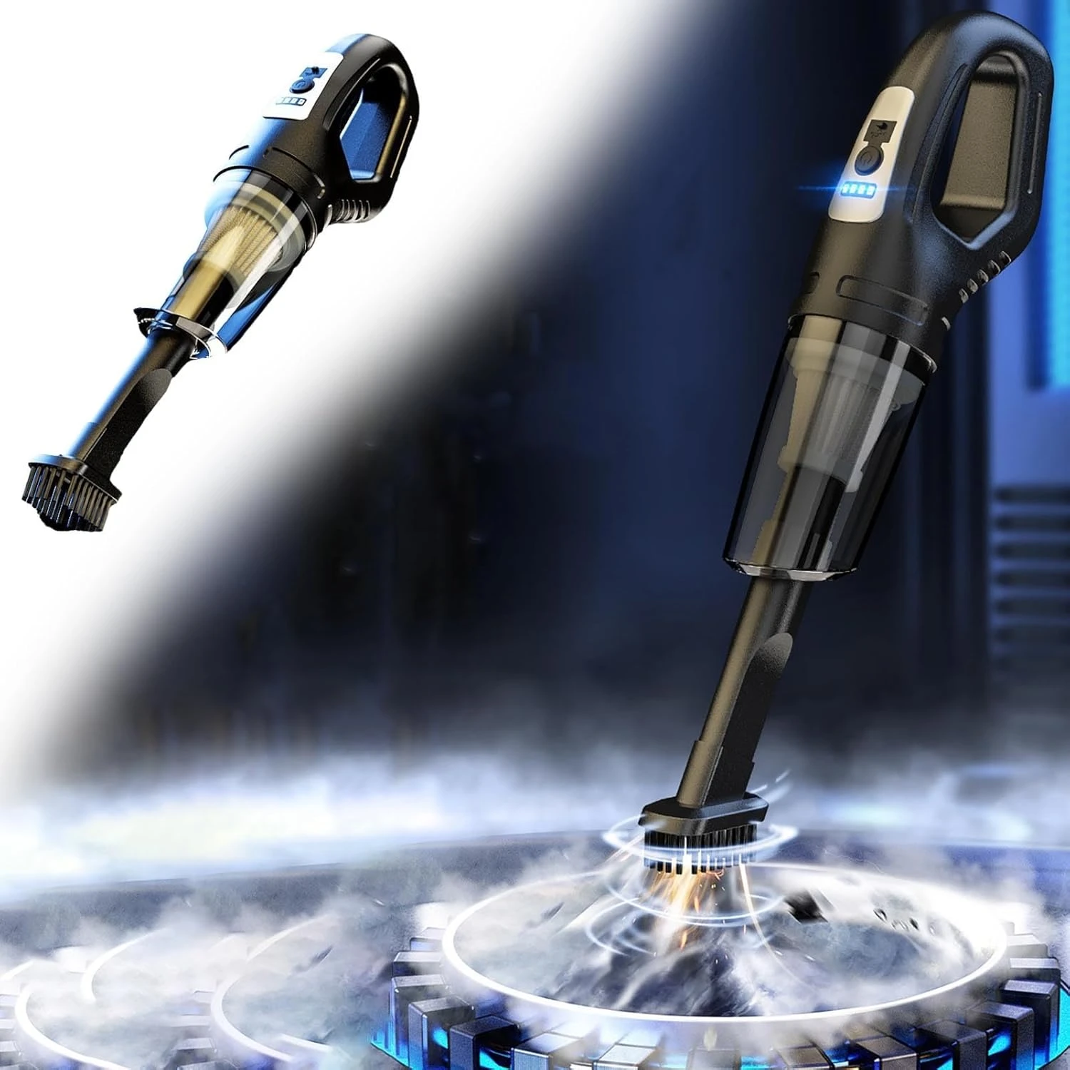 Uscallm Car Vacuum Cleaner - Cordless Handheld Car Vacuum Cleaner, Mini Rechargeable Portable Small Handheld Vacuum Cleaner For House Car Sofa 1 Uscallm Car Vacuum Cleaner - Cordless Handheld Car Vacuum Cleaner, Mini Rechargeable Portable Small Handheld Vacuum Cleaner For House Car Sofa