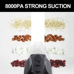 JOCOSA 8000Pa Handheld Vacuum High Power With Carring Bag, Car Vacuum Cordless With 2 HEPA Filters,USB Charging Portable Dust Buster With Led Light For Car/House/Office Cleaning/Black -Appliantrix Cheap Store 719MeGU38QL. AC SL1500