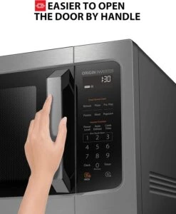 TOSHIBA ML-EM45PIT(SS) Countertop Microwave Oven With Inverter Technology, Kitchen Essentials, Smart Sensor, Auto Defrost, 1.6 Cu Ft, 13.6" Removable Turntable, 33lb.&1350W, Stainless Steel -Appliantrix Cheap Store 71AMp8Zp2VL. AC SL1500