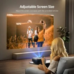 NexiGo PJ40 Projector With WiFi And Bluetooth, Native 1080P, 4K Supported, Projector For Outdoor Movies, 300 Inch, Zoomable, 20W Speakers, Home Theater, Compatible W/TV Stick, IOS, Android (Black) 15 NexiGo PJ40 Projector With WiFi And Bluetooth, Native 1080P, 4K Supported, Projector For Outdoor Movies, 300 Inch, Zoomable, 20W Speakers, Home Theater, Compatible W/TV Stick, IOS, Android (Black) -Appliantrix Cheap Store 71B0PtqAz L. AC SL1500