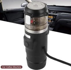 Feature 1. Portable Car Coffee Maker Allows You To Drink Fragrant Coffee Anytime And Anywhere. 2. Powered By 12V Cigarette Lighter Plug Of The Car Simpel Operation And Convenient To Use. 3. Features Automatic Temperature Controlling System And Boil Dry Protection Safe To Use. 4. Sealing Protection Gets Level IP10 Standards Effectively Prevent Spilling Keep Your Car Tidy. 5. Automatic Fault Detection And Alarm Protection System With Multi Pressure Protection Device Durable To Use. 6. Made Of High Quality Nylon + Stainless Steel Material For Maximum Durability And Stable Performance. Specification Item Type Car Coffee Machine Material Nylon + Stainless Steel Color Black Voltage 12V Size Approx. 90 X 230mm 3.5 X 9.1in Fitment Universal For 12V Car Power 115W Capacity Approx. 65ml Package List 1 X Coffee Machine 1 X Filter Screen 1 X Spoon 1 X Cleaning Rod 1 X Safety Pin 2 X Fuse 2 X Gasket 1 X Manual -Appliantrix Cheap Store 71BMaZR9n6L. AC SL1500