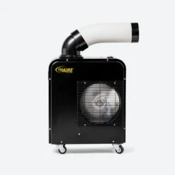ProAire 5,300 BTU Portable Indoor Outdoor Air Conditioner/Spot Cooler Adjustable Air Flow, 360 Degree Wheels For Portability, Continuous Drainage Option. Ideal For Workshops, Garages, Patios And Sheds