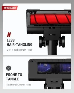 VacLife 25Kpa Cordless Stick Vacuum Cleaner, 6-in-1 Cordless Vacuum W/Strong Suction For Home Pet Hair Carpet Hard Floor, Max 45 Min Runtime, Wireless Vaccine Cleaner W/LED Headlights, Black (VL732) -Appliantrix Cheap Store 71BxP7NPjZL. AC SL1500