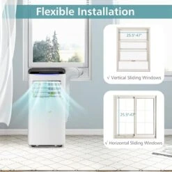 PETSITE 10000 BTU Portable Air Conditioner, 3 In 1 AC Cooling Unit With Remote Control, Dehumidifier, Window Kit Included, Stand Up AC For Home, Apartment, Cools Rooms Up To 350 Sq.Ft -Appliantrix Cheap Store 71D44mH3jlL. AC SL1500
