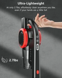 ORFELD Cordless Vacuum Cleaner,30KPa Powerful Suction Stick Vacuum, 50Mins Runtime Wireless Handheld Vacuum With 6 In 1 Ultra-Quiet Lightweight Vacuum For Deep Clean Hair, Hard Floor, Carpet, Car -Appliantrix Cheap Store 71DO14po7dL. AC SL1500