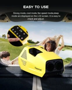 Iorbur Link, 2380BTU Fast Cooling Outdoor, 240W Low Power Consumption Portable Mini Air Conditioner For Camping Tent, RV, Car, Truck, Van And Fishing-Yellow 10 Iorbur Link, 2380BTU Fast Cooling Outdoor, 240W Low Power Consumption Portable Mini Air Conditioner For Camping Tent, RV, Car, Truck, Van And Fishing-Yellow -Appliantrix Cheap Store 71DP8drA5L. AC SL1500