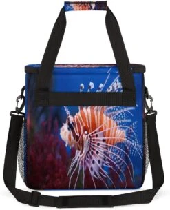 Cfpolar Coffee Maker Carrying Bag Ocean Sea Lionfish Travel Coffee Machine Bag Carrying Organizer Case Portable Single Serve Coffee Brewer Tote Bag Storage Bag For Camping Picnic -Appliantrix Cheap Store 71FTndOtACL. AC SL1200