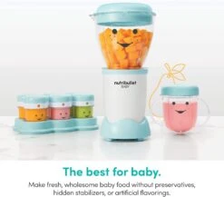 NutriBullet NBY-50100 Baby Complete Food-Making System, 32-Oz, Blue 12 NutriBullet NBY-50100 Baby Complete Food-Making System, 32-Oz, Blue -Appliantrix Cheap Store 71FafBJMJ2L. AC SL1500