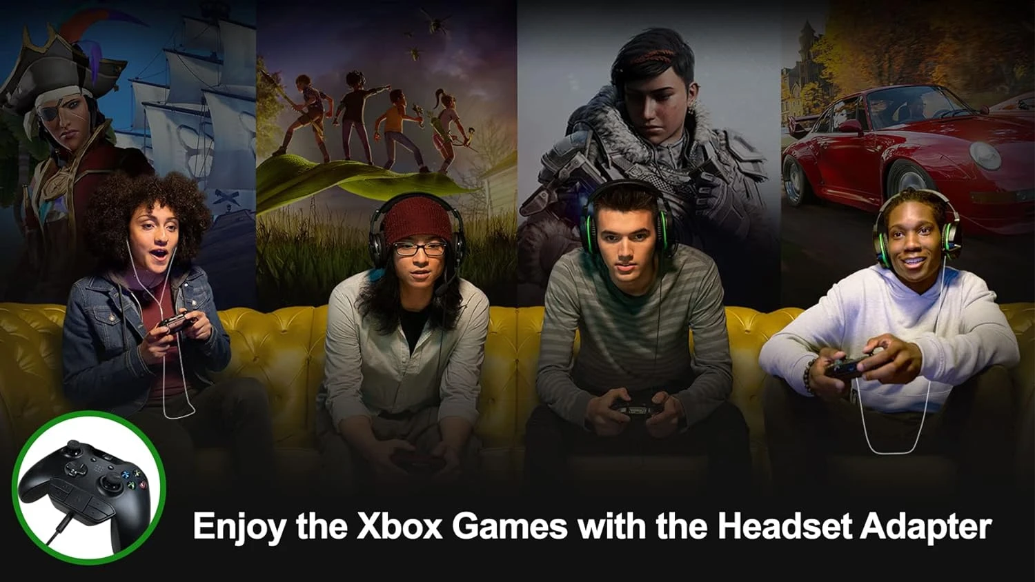 Plauduct Stereo Headset Adapter For Xbox One/One S/Elite 1&2/Series S|X Controllers, Mic Headphone Adapter For Xbox One Controller, Kit For Xbox One Xbox Series X|S 4 Plauduct Stereo Headset Adapter For Xbox One/One S/Elite 1&2/Series S|X Controllers, Mic Headphone Adapter For Xbox One Controller, Kit For Xbox One Xbox Series X|S - Image 4