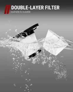 VacLife Handheld Vacuum, Car Vacuum Cleaner Cordless, Mini Portable Rechargeable Wireless Vacuum Cleaner With 2 Filters, Red (VL188-N) -Appliantrix Cheap Store 71HHZ3DomgL. AC SL1500