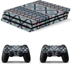 African Aztec Tribal Stripe Sticker Skin For PS-4 Slim Console And Controller Full Wrap Skin Protector Cover Compatible With PS-4 Pro 11 African Aztec Tribal Stripe Sticker Skin For PS-4 Slim Console And Controller Full Wrap Skin Protector Cover Compatible With PS-4 Pro -Appliantrix Cheap Store 71HkRA4IAZL. AC SL1500