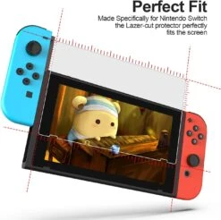 3 Pack] Daydayup Tempered Glass Screen Protector Compatible With Nintendo Switch - Transparent HD Clear Anti-Scratch Screen Protector For Nintendo Switch -Appliantrix Cheap Store 71I4V7gaMHS. AC SL1500