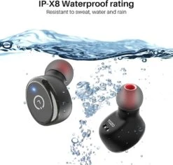 TOZO T10 Bluetooth 5.3 Wireless Earbuds With Wireless Charging Case IPX8 Waterproof Stereo Headphones In Ear Built In Mic Headset Premium Sound With Deep Bass For Sport Black -Appliantrix Cheap Store 71IB2Qh5XxL. AC SL1500