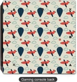 Airplane Balloon Cloud Sticker Skin For PS-4 Slim Console And Controller Full Wrap Skin Protector Cover Compatible With PS-4 Pro -Appliantrix Cheap Store 71IJ68Gw65L. AC SL1500