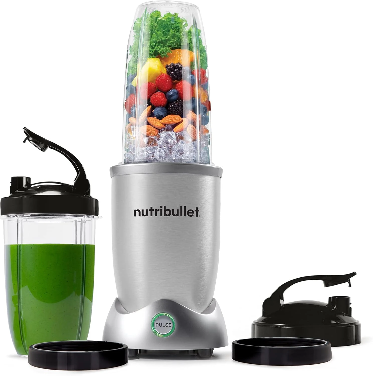 Nutribullet Pro+ 1200 Watt Personal Blender With Pulse Function SKU – Silver 1 Nutribullet Pro+ 1200 Watt Personal Blender With Pulse Function SKU – Silver