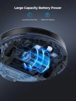 Laresar Robot Vacuum And Mop Combo, Auto Dirt Disposal, Max 3500pa Suction, App Control, Lidar Navigation Smart Mapping, Works With Alexa, Editable Map, L6 Nex Robot Vacuum Cleaner Ideal For Pet Hair -Appliantrix Cheap Store 71J2lo1vaoL. AC SL1500