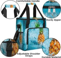 Cfpolar Coffee Maker Carrying Bag Pineapples Travel Coffee Machine Bag Carrying Organizer Case Portable Single Serve Coffee Brewer Tote Bag Storage Bag For Camping Picnic -Appliantrix Cheap Store 71J9NFnCaaL. AC SL1200