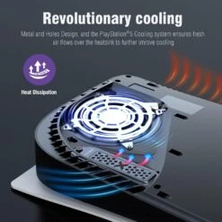 ACIDALIE Metal Cooling And Dust Proof Cover For Playstation 5 M.2 SSD Expansion Slot,Suitable For All PS5 M.2 NVMe SSD Heatsink,New Breathable Hole -Appliantrix Cheap Store 71Jy4iRL3LL. AC SL1500