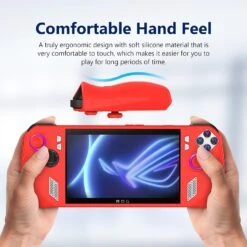 Silicone Protective Case For ROG Ally, ROG Ally Game Console Case, Ultra Thin Shell Protective For ROG Ally (Red) -Appliantrix Cheap Store 71KFWdoXDGL. AC SL1500