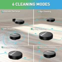 Robot Vacuum And Mop Combo, App/Voice Control, 2 In 1 Mopping Robotic Vacuum Cleaner Tangle-Free Strong Suction, 230ML Water Tank, Daily Schedule, Self-Charging, Ideal For Carpet, Hard Floor, Pet Hair -Appliantrix Cheap Store 71LslQEhTjL. AC SL1500