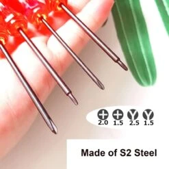 SKZIRI 5in1 Triwing Screwdriver Set Y1.5 2.5 3.0 3 Point Screwdriver And Phillips PH00 PH000 Screwdriver Repair Tool Kit For Switch Lite Joycon Wii DS Lite DSi 3D S GBA SP NDS -Appliantrix Cheap Store 71NRQDOjGYL. AC SL1269