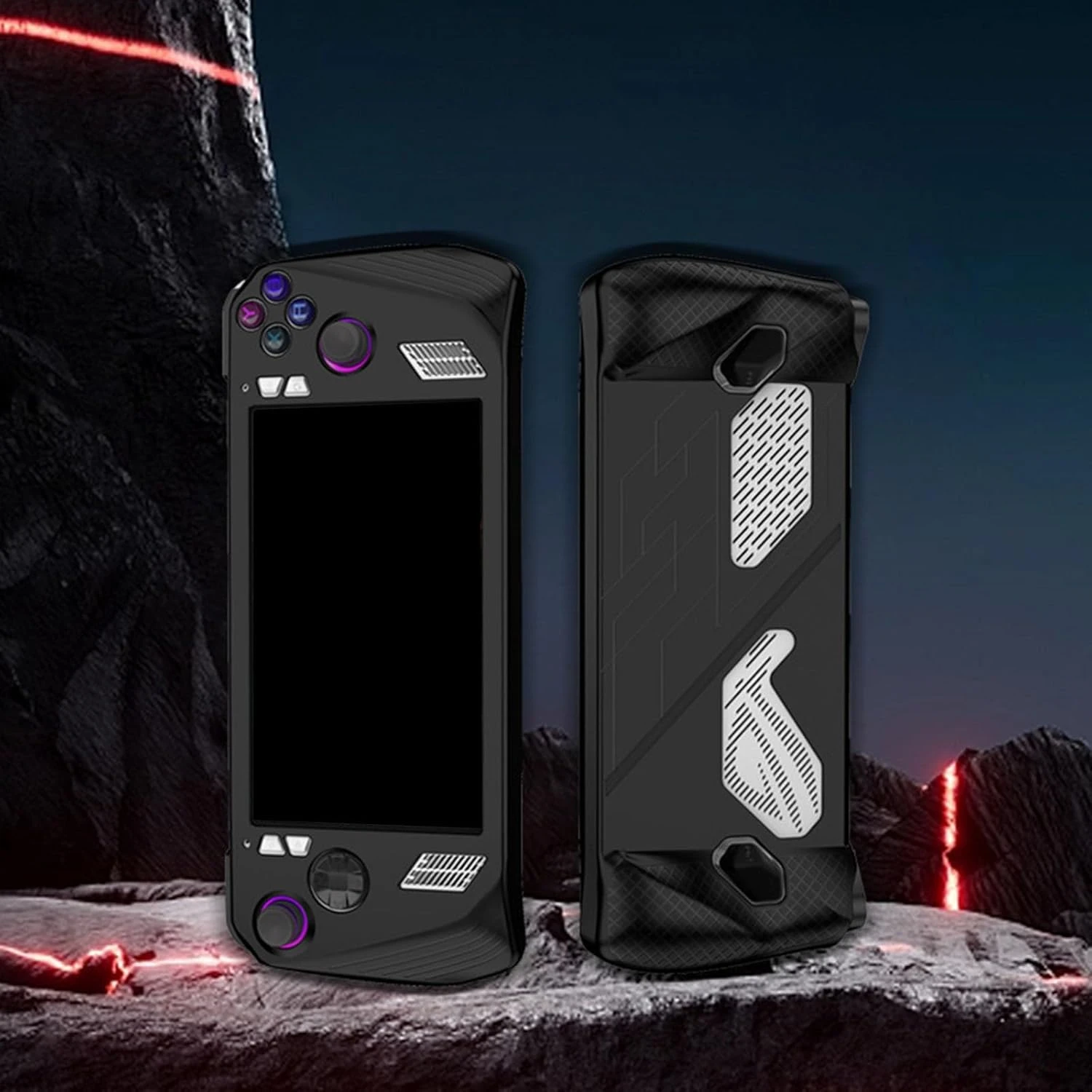 Silicone Case For Rog Clear Silicone Skin Cover Shells Grip Case Handhelds Game Console Case Console Silicone Cover 9 Silicone Case For Rog Clear Silicone Skin Cover Shells Grip Case Handhelds Game Console Case Console Silicone Cover - Image 9