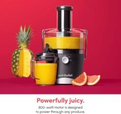 NutriBullet Juicer Centrifugal Juicer Machine For Fruit, Vegetables, And Food Prep, 27 Ounces/1.5 Liters, 800 Watts, Gray NBJ50100 -Appliantrix Cheap Store 71NVm4wHMfL. AC SL1500