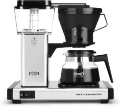 Technivorm Moccamaster KBS Coffee Brewer, 32 Oz, Polished Silver