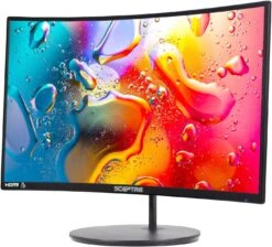 Sceptre Curved 24-inch Gaming Monitor 1080p R1500 98% SRGB HDMI X2 VGA Build-in Speakers, VESA Wall Mount Machine Black (C248W-1920RN Series) -Appliantrix Cheap Store 71PB0Cg1y3L. AC SL1500