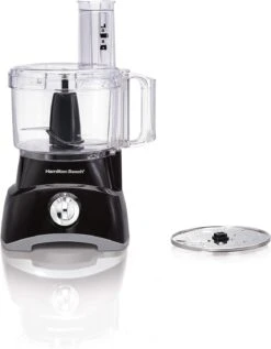 Hamilton Beach Food Processor & Vegetable Chopper For Slicing, Shredding, Mincing, And Puree, 8 Cup, Black -Appliantrix Cheap Store 71PISWZugPL. AC SL1500