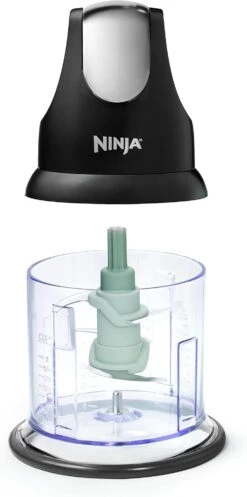 Ninja Food Chopper Express Chop With 200-Watt, 16-Ounce Bowl For Mincing, Chopping, Grinding, Blending And Meal Prep (NJ110GR) 14 Ninja Food Chopper Express Chop With 200-Watt, 16-Ounce Bowl For Mincing, Chopping, Grinding, Blending And Meal Prep (NJ110GR) -Appliantrix Cheap Store 71PJHmdLHGL. AC SL1500