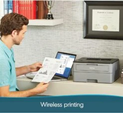 Brother Compact Monochrome Laser Printer, HL-L2350DW, Wireless Printing, Duplex Two-Sided Printing, Includes 4 Month Refresh Subscription Trial And Amazon Dash Replenishment Ready 20 Brother Compact Monochrome Laser Printer, HL-L2350DW, Wireless Printing, Duplex Two-Sided Printing, Includes 4 Month Refresh Subscription Trial And Amazon Dash Replenishment Ready -Appliantrix Cheap Store 71Q3LPtkS6L. AC SL1500