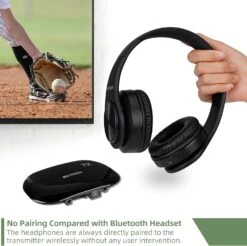 Retekess TA005 Wireless Headphones For TV Watching, TV Headphones Stereo With Transmitter, Support A/B Channel, AUX, RCA And Optical Input, Ideal For Seniors -Appliantrix Cheap Store 71QWah4Rv0L. AC SL1500