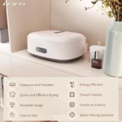 Euphoricca Portable Clothes Dryer,Portable Dryer For Apartments Home Travel RVs,Compact Foldable Mini Electric Laundry Dryer Machine With Dryer Bag 12 Euphoricca Portable Clothes Dryer,Portable Dryer For Apartments Home Travel RVs,Compact Foldable Mini Electric Laundry Dryer Machine With Dryer Bag -Appliantrix Cheap Store 71S7LNvQT7L. AC SL1500