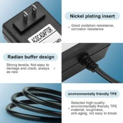 19V AC DC Charger Power Cord Compatible For Eufy RoboVac 11S 12 15C 25C 30C 35C, Pure Clean PUCRC 15 25 26B 90, Coredy Robotic R580 R650 R750 G800, ILIFE V3s Pro A4s Pro V5s Pro Robot Vacuum Cleaner -Appliantrix Cheap Store 71SP6pP4znL. AC SL1500