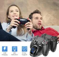 PS4 Controller Charger Dock Station With Upgraded 1.8-Hours Charging Chip, OIVO Dock Station Replacement For Playstation 4 Dualshock 4 Controller Charger -Appliantrix Cheap Store 71SaKtoWlZL. AC SL1500