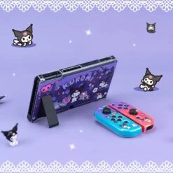 Eamily Cute Kuromi Case Compatible With Nintendo Switch, Dockable Case Cover, Ergonomic Soft TPU Grip Case For Joycon, Sparkle Skin Set -Appliantrix Cheap Store 71TA0d1vOqL. SL1500