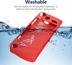 Silicone Protective Case For ROG Ally, ROG Ally Game Console Case, Ultra Thin Shell Protective For ROG Ally (Red) -Appliantrix Cheap Store 71TaoTgPSWL. AC SL1500