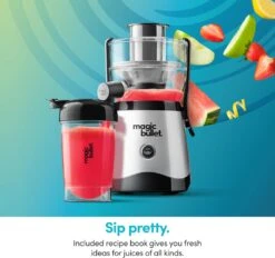 Magic Bullet Mini Juicer With Cup, Black And Silver -Appliantrix Cheap Store 71V7Q4r2P8L. AC SL1500