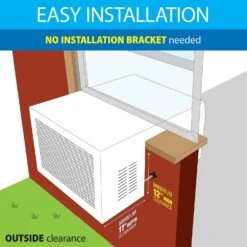 Soleus Air Exclusive 8,000 BTU With WiFi Over The Sill Air Conditioner, Class Of Its Own For Safety And Whisper Quiet, Along With Keeping Your Window View (Fits Up To 11" Wide Window Sill) 15 Soleus Air Exclusive 8,000 BTU With WiFi Over The Sill Air Conditioner, Class Of Its Own For Safety And Whisper Quiet, Along With Keeping Your Window View (Fits Up To 11" Wide Window Sill) -Appliantrix Cheap Store 71VLJIWvrBL. AC SL1500