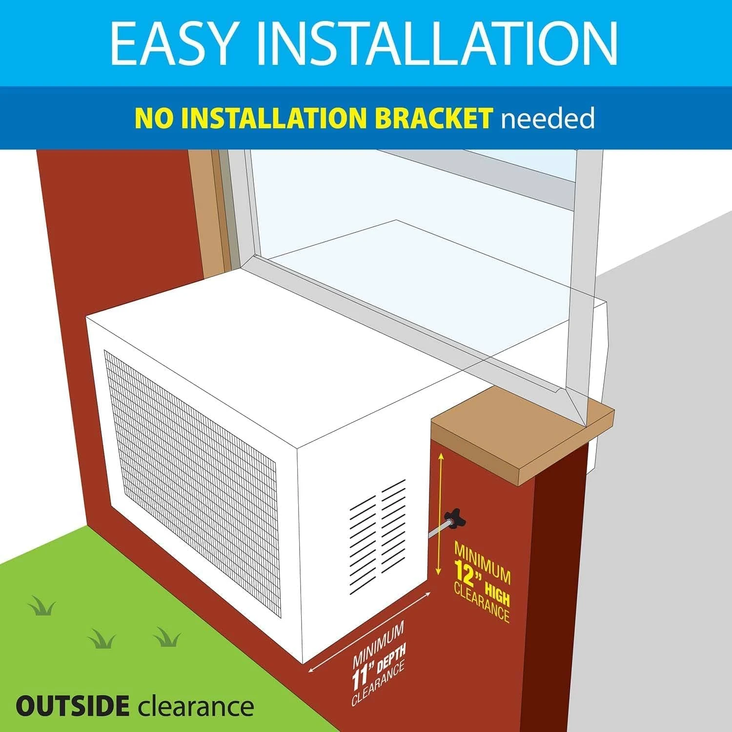 Soleus Air Exclusive 8,000 BTU With WiFi Over The Sill Air Conditioner, Class Of Its Own For Safety And Whisper Quiet, Along With Keeping Your Window View (Fits Up To 11" Wide Window Sill) 7 Soleus Air Exclusive 8,000 BTU With WiFi Over The Sill Air Conditioner, Class Of Its Own For Safety And Whisper Quiet, Along With Keeping Your Window View (Fits Up To 11" Wide Window Sill) - Image 7