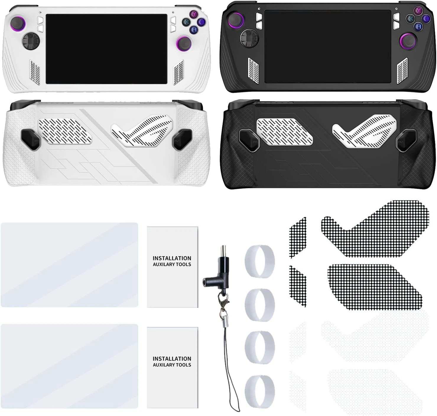 Silicone Case For Rog Clear Silicone Skin Cover Shells Grip Case Handhelds Game Console Case Console Silicone Cover 2 Silicone Case For Rog Clear Silicone Skin Cover Shells Grip Case Handhelds Game Console Case Console Silicone Cover - Image 2