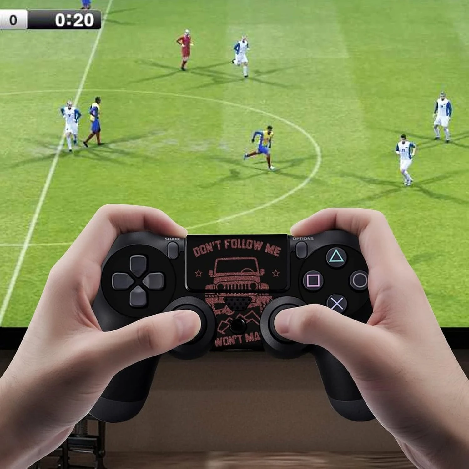 Off Road Vehicle Truck Sticker Skin For PS-4 Slim Console And Controller Full Wrap Skin Protector Cover Compatible With PS-4 Pro 5 Off Road Vehicle Truck Sticker Skin For PS-4 Slim Console And Controller Full Wrap Skin Protector Cover Compatible With PS-4 Pro - Image 5