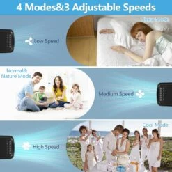 Portable Air Conditioners,[ 2023 Newest]3 IN 1Air Conditioner Portable For Room,65° Oscillation Swamp Cooler With 3 Wind Speeds,4 Modes, 6 Ice Packs,12H Timer,Remote,Portable AC For Home Office -Appliantrix Cheap Store 71W6ZkD9MuL. AC SL1500