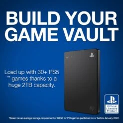 Seagate (STGD2000100) Game Drive For PS4 Systems 2TB External Hard Drive Portable HDD â€“ USB 3.0, Officially Licensed Product -Appliantrix Cheap Store 71WlEkHUB3L. AC SL1500
