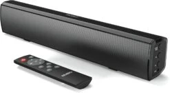 Majority 15 Inch Soundbar For TV, Bluetooth Sound Bar 50 Watts, Home Audio Speaker, Small PC Soundbar And Speaker Bar | AUX, RCA, Optical, USB | Gaming, Music, Movies, Bowfell