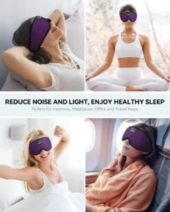 MUSICOZY Sleep Headphones Bluetooth Sleep Eye Mask For Sleeping Wireless Music Sleeping Headphones Headband Eye Mask Sleep Earbuds For Side Sleepers Men Women With Speakers Cool Tech Gadgets -Appliantrix Cheap Store 71XduyfOaL. AC SL1500
